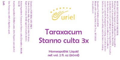 Taraxacum Stanno Culta 3x (Taraxacum Stanno Culta 3x)